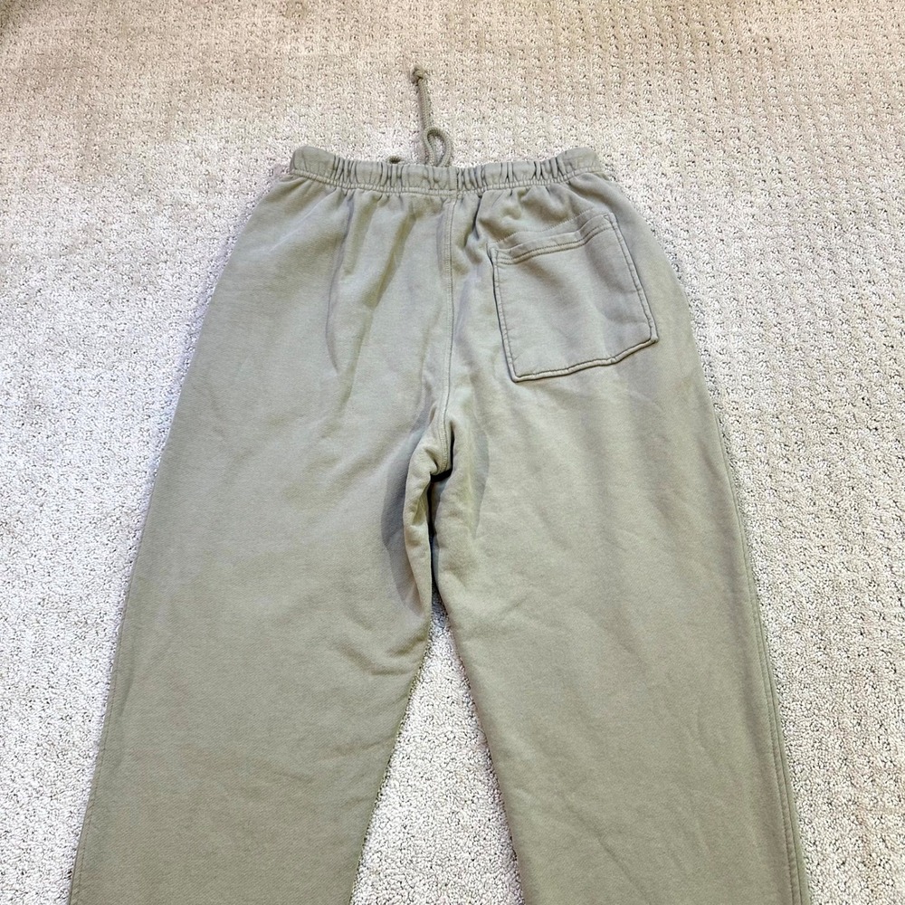 YoungLA Sweatpants Mens Large 239 Earthy Collection Joggers Tan Beige Cotton Gym - Picture 3 of 6